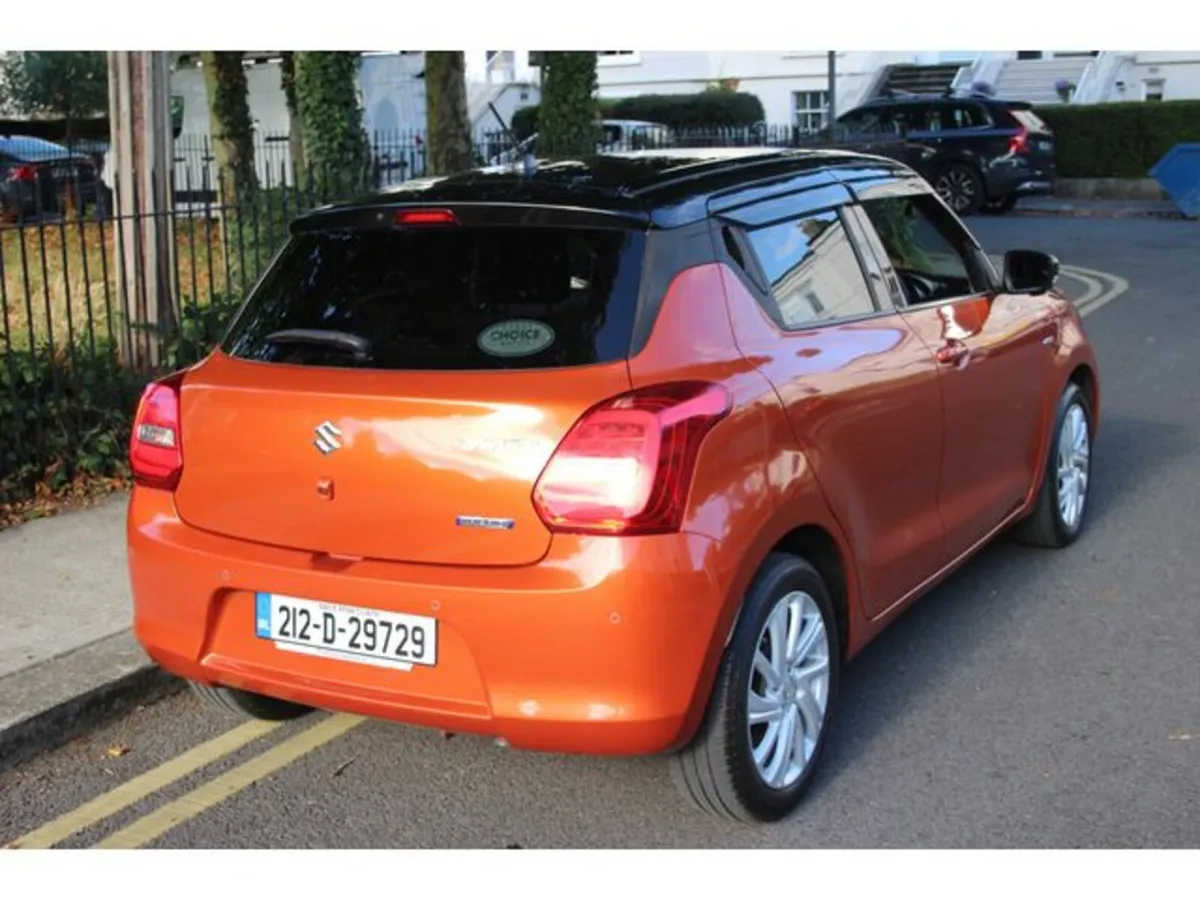 Suzuki Swift Hatchback, Petrol Hybrid, 2021, Orange