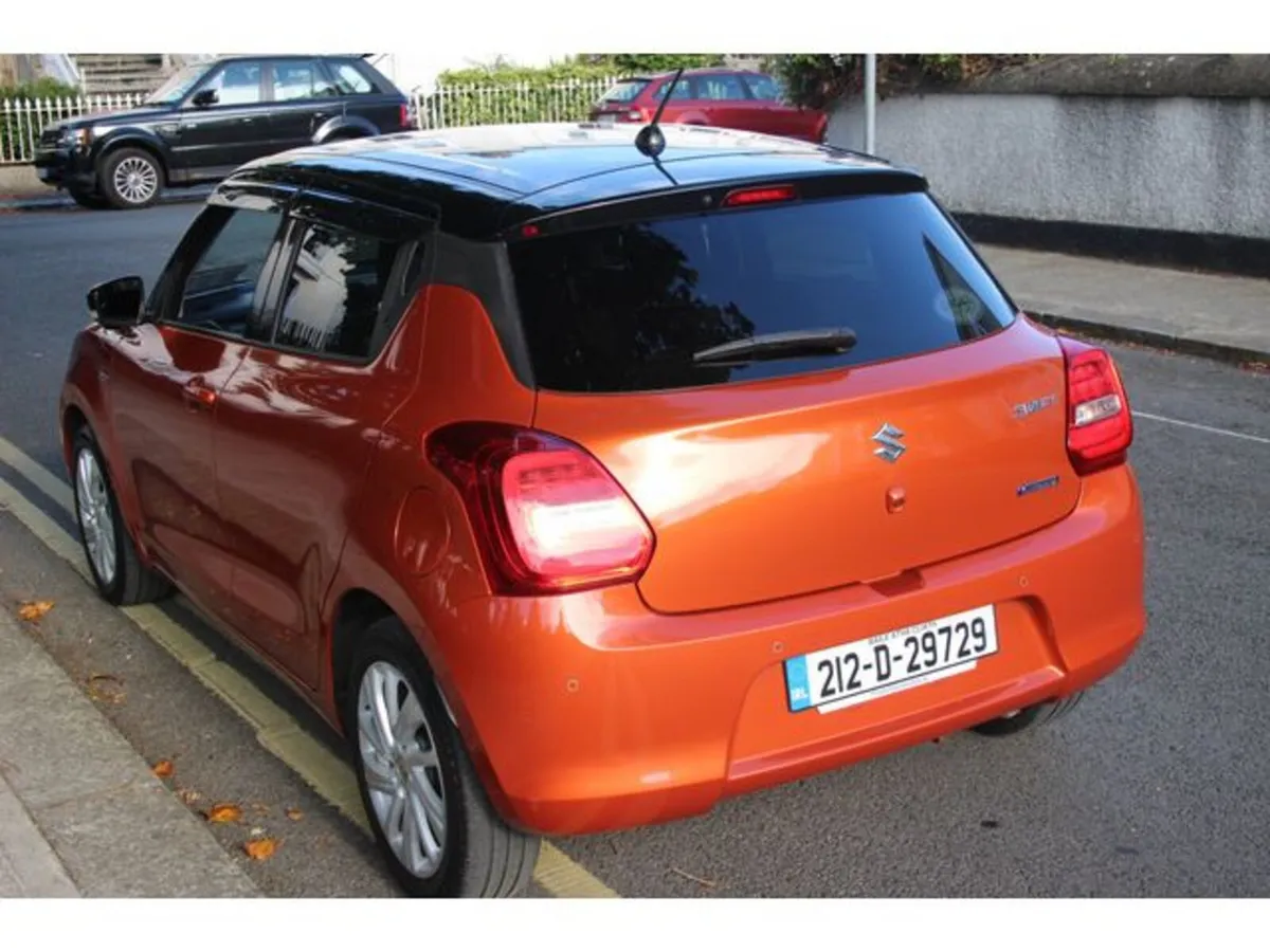 Suzuki Swift Hatchback, Petrol Hybrid, 2021, Orange