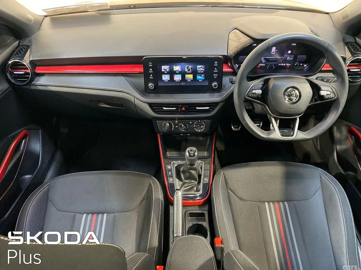 Skoda Fabia Hatchback, Petrol, 2025, Orange