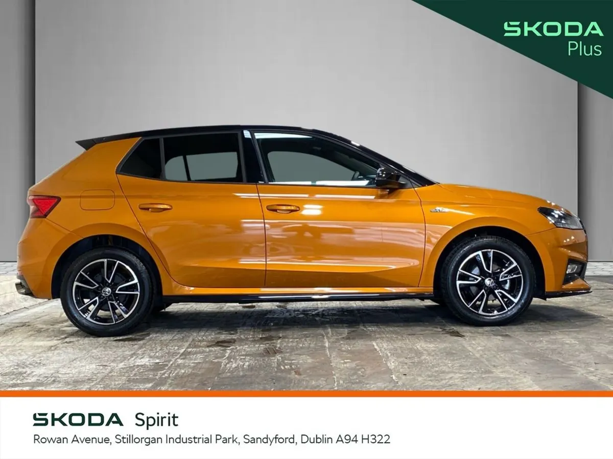 Skoda Fabia Hatchback, Petrol, 2025, Orange