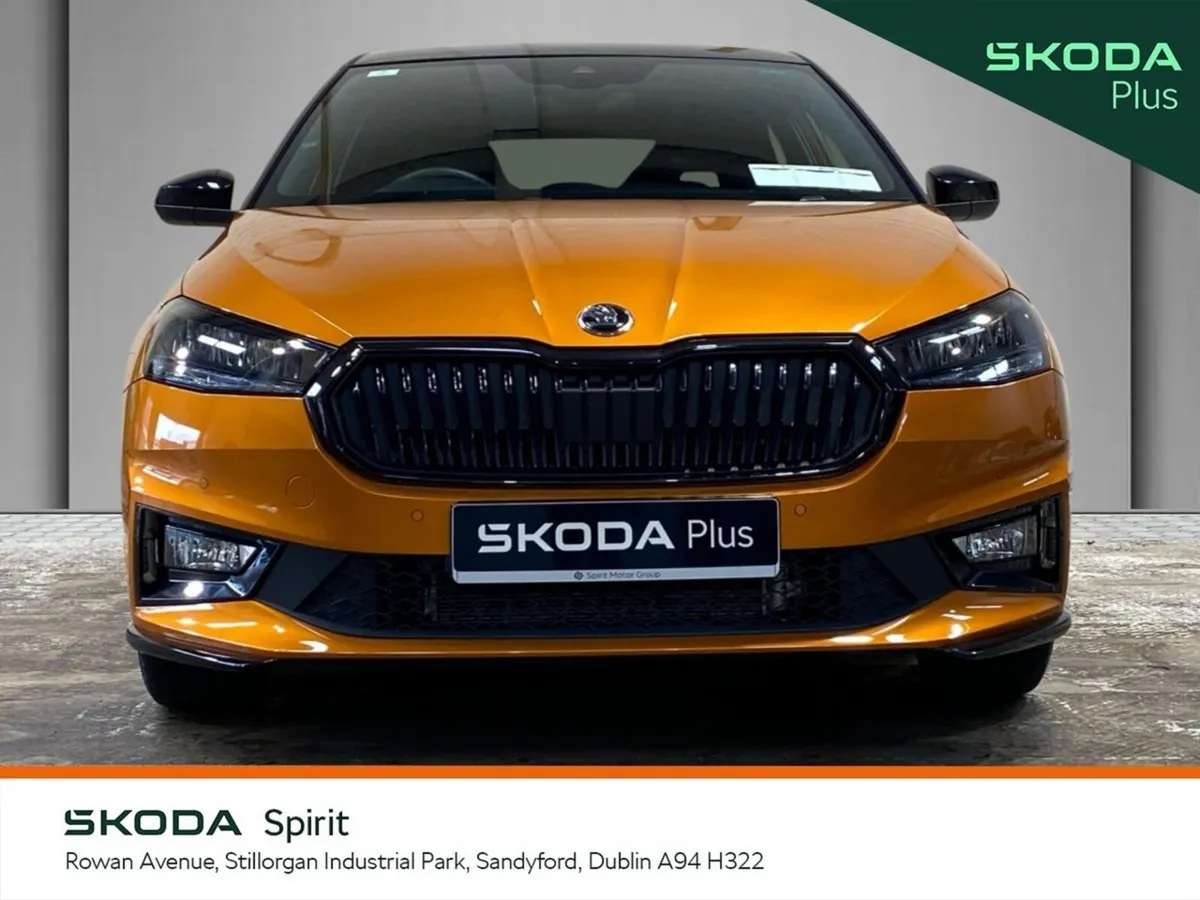 Skoda Fabia Hatchback, Petrol, 2025, Orange