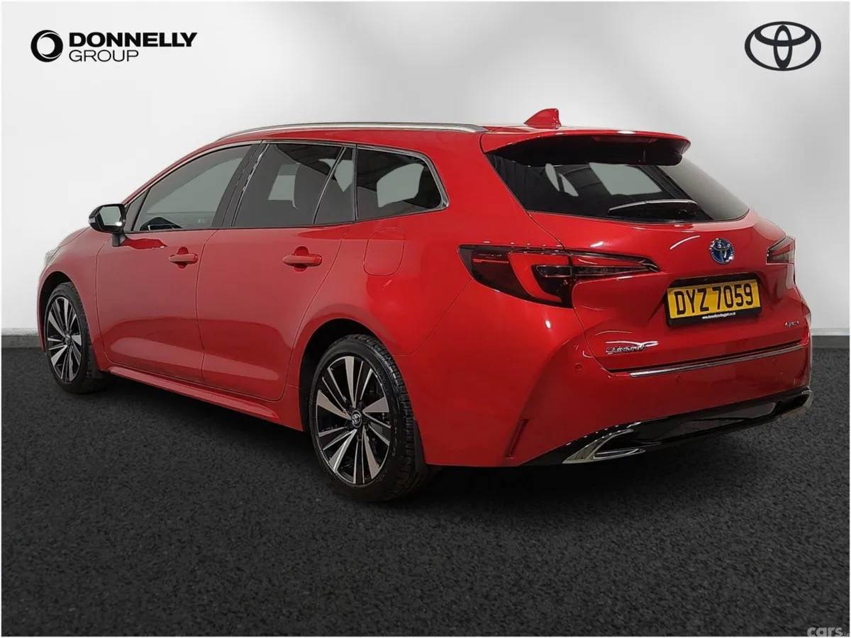 Toyota Corolla Estate, Petrol Hybrid, 2026, Red