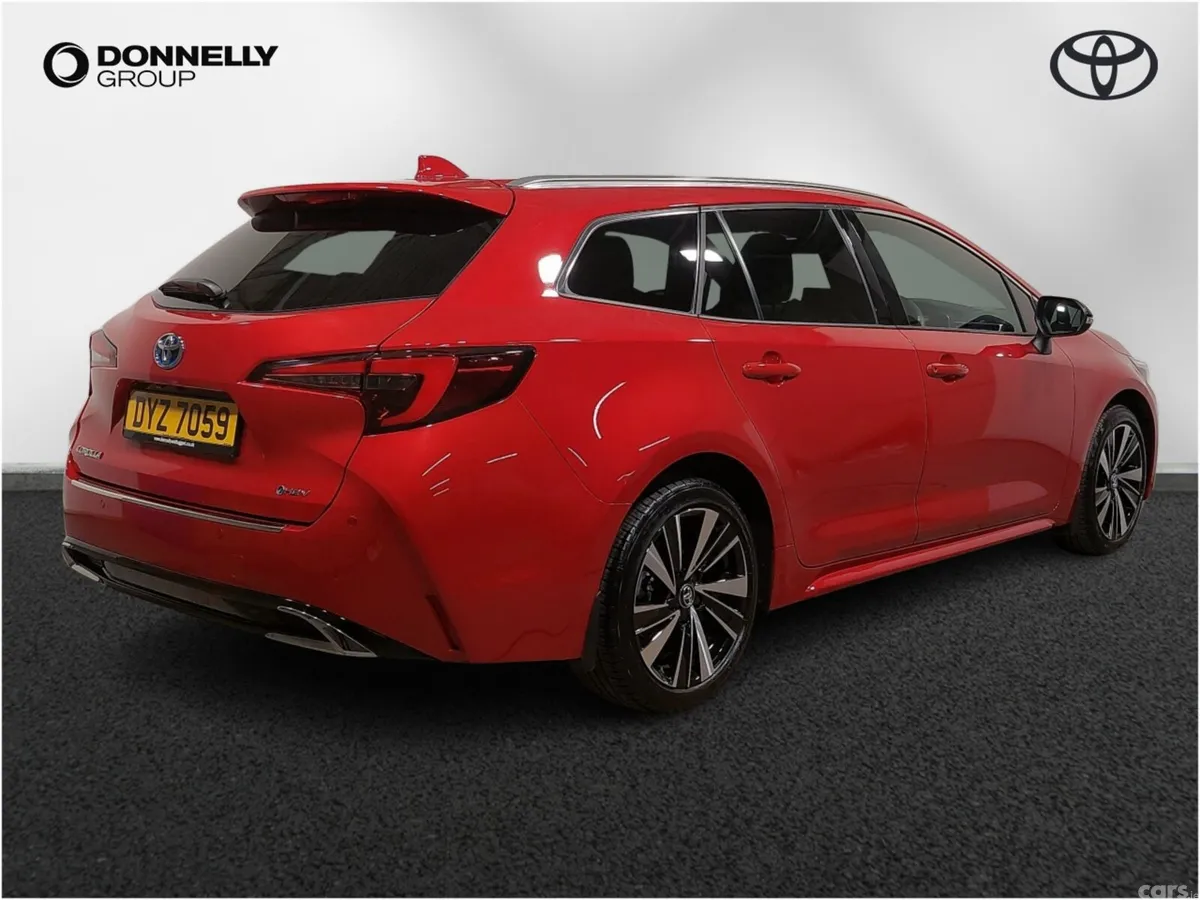 Toyota Corolla Estate, Petrol Hybrid, 2026, Red