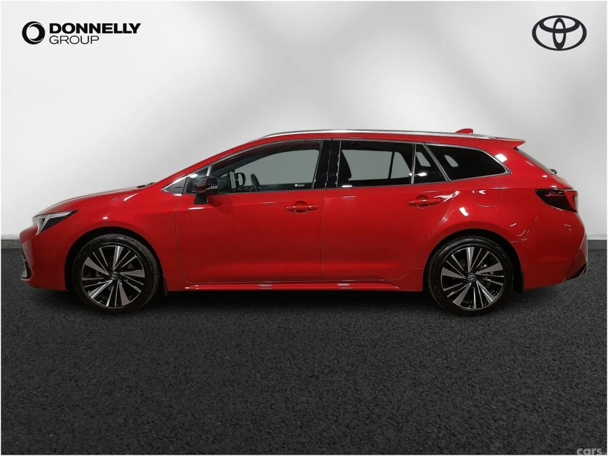 Toyota Corolla Estate, Petrol Hybrid, 2026, Red