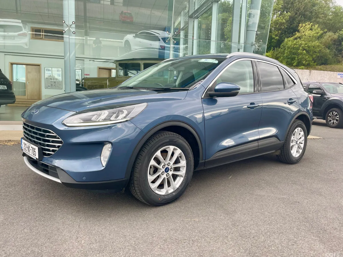Ford Kuga SUV, Diesel Hybrid, 2021, Blue