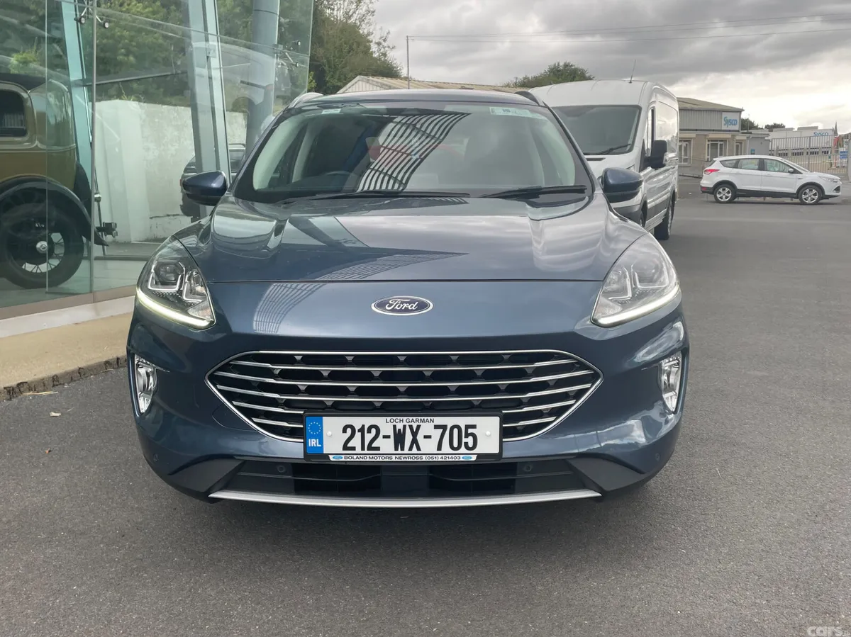 Ford Kuga SUV, Diesel Hybrid, 2021, Blue