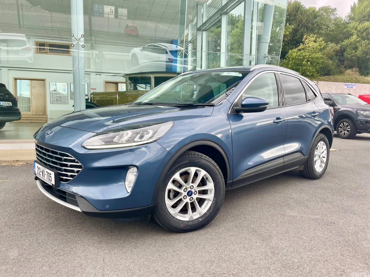 Ford Kuga SUV, Diesel Hybrid, 2021, Blue