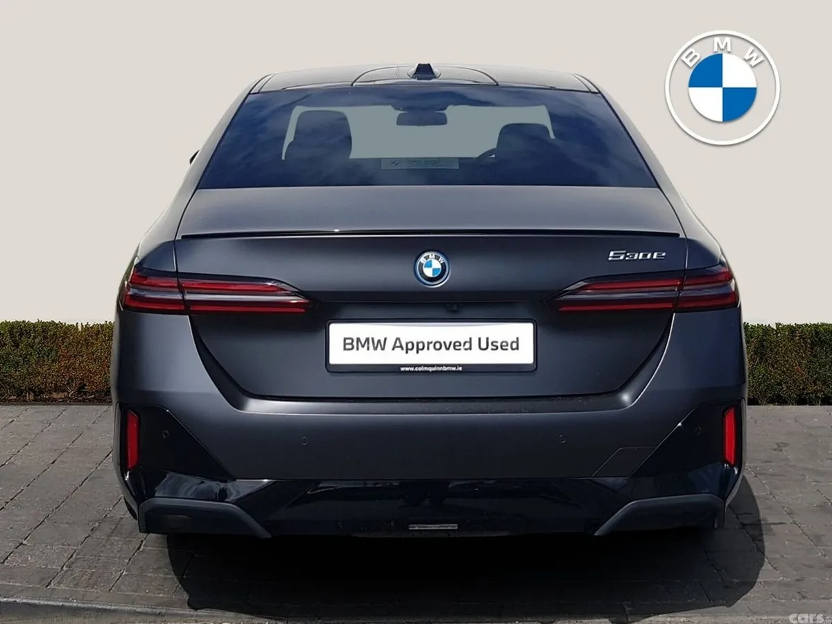 BMW 5-Series Saloon, Petrol Plug-in Hybrid, 2024, Grey