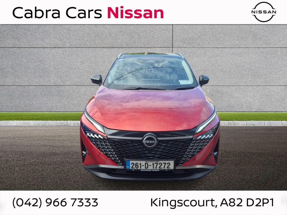 Nissan Qashqai MPV, Petrol Hybrid, 2026, Red