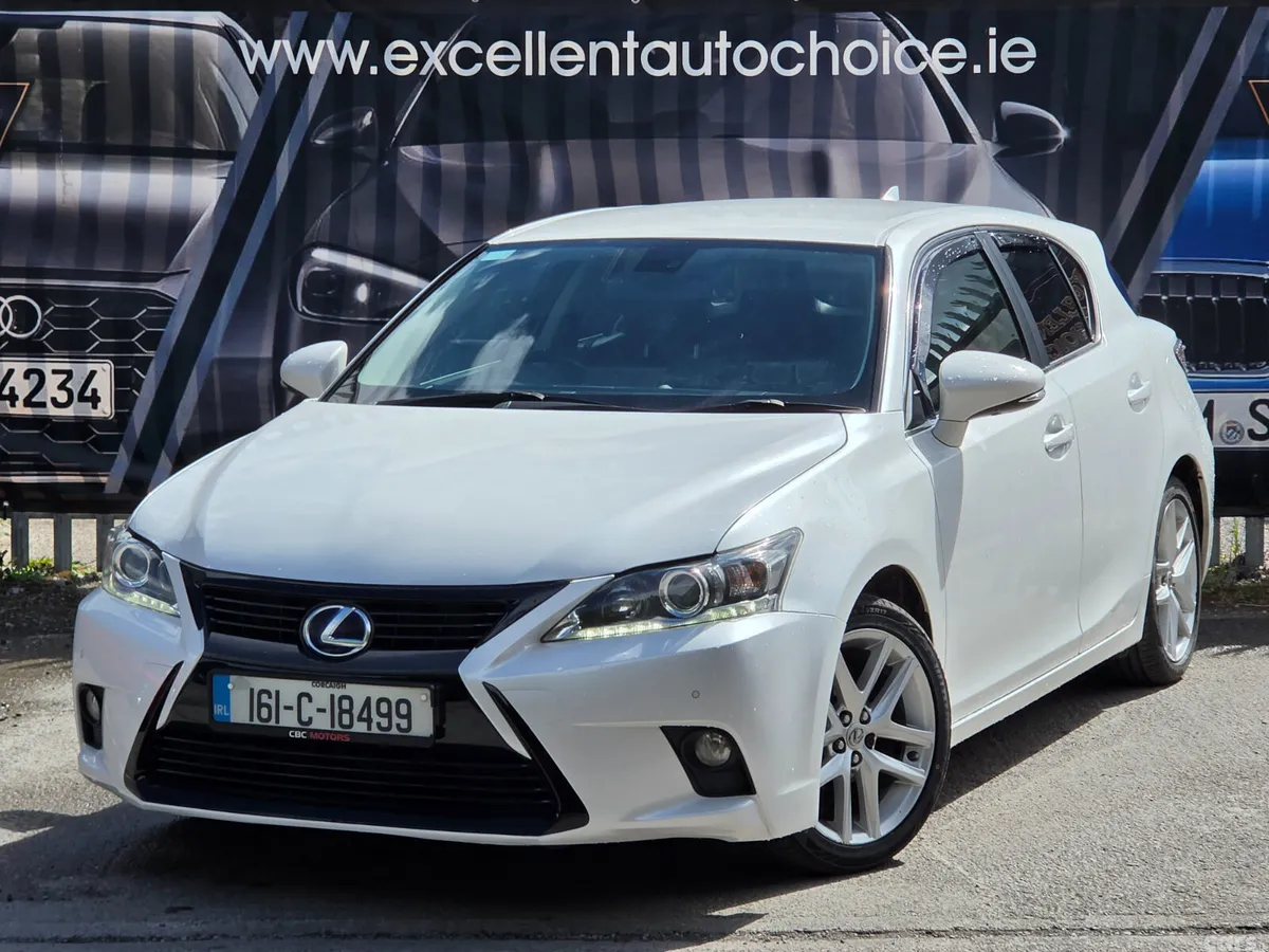 Lexus CT Hatchback, Petrol Hybrid, 2016, White