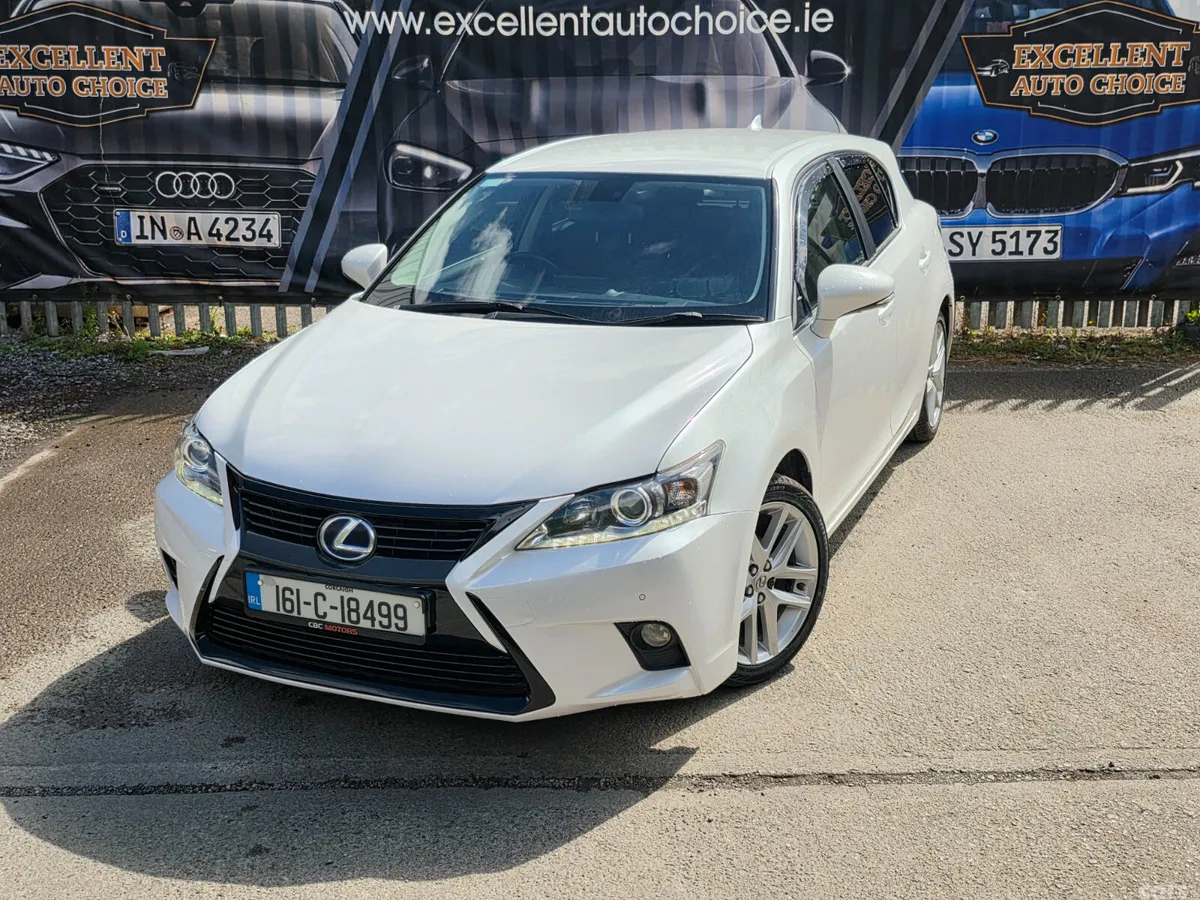 Lexus CT Hatchback, Petrol Hybrid, 2016, White