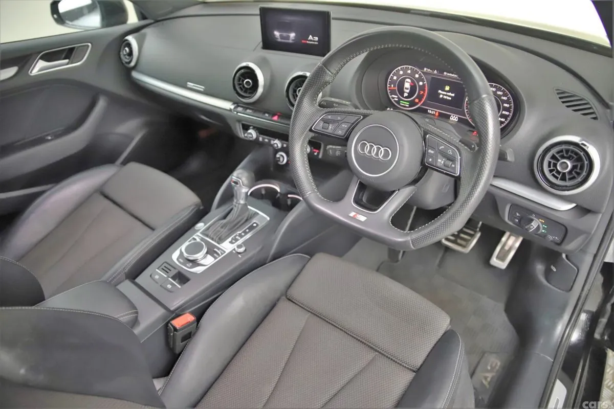 Audi A3 Saloon, Petrol, 2019, Black