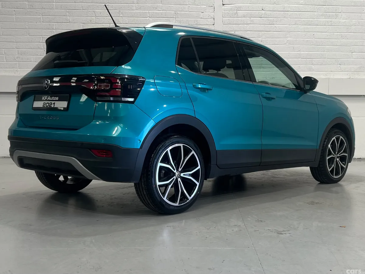Volkswagen T-Cross SUV, Petrol, 2021, Green