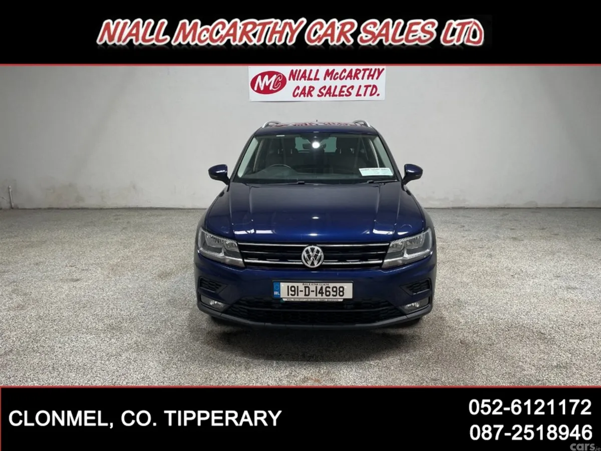 Volkswagen Tiguan SUV, Diesel, 2019, Blue