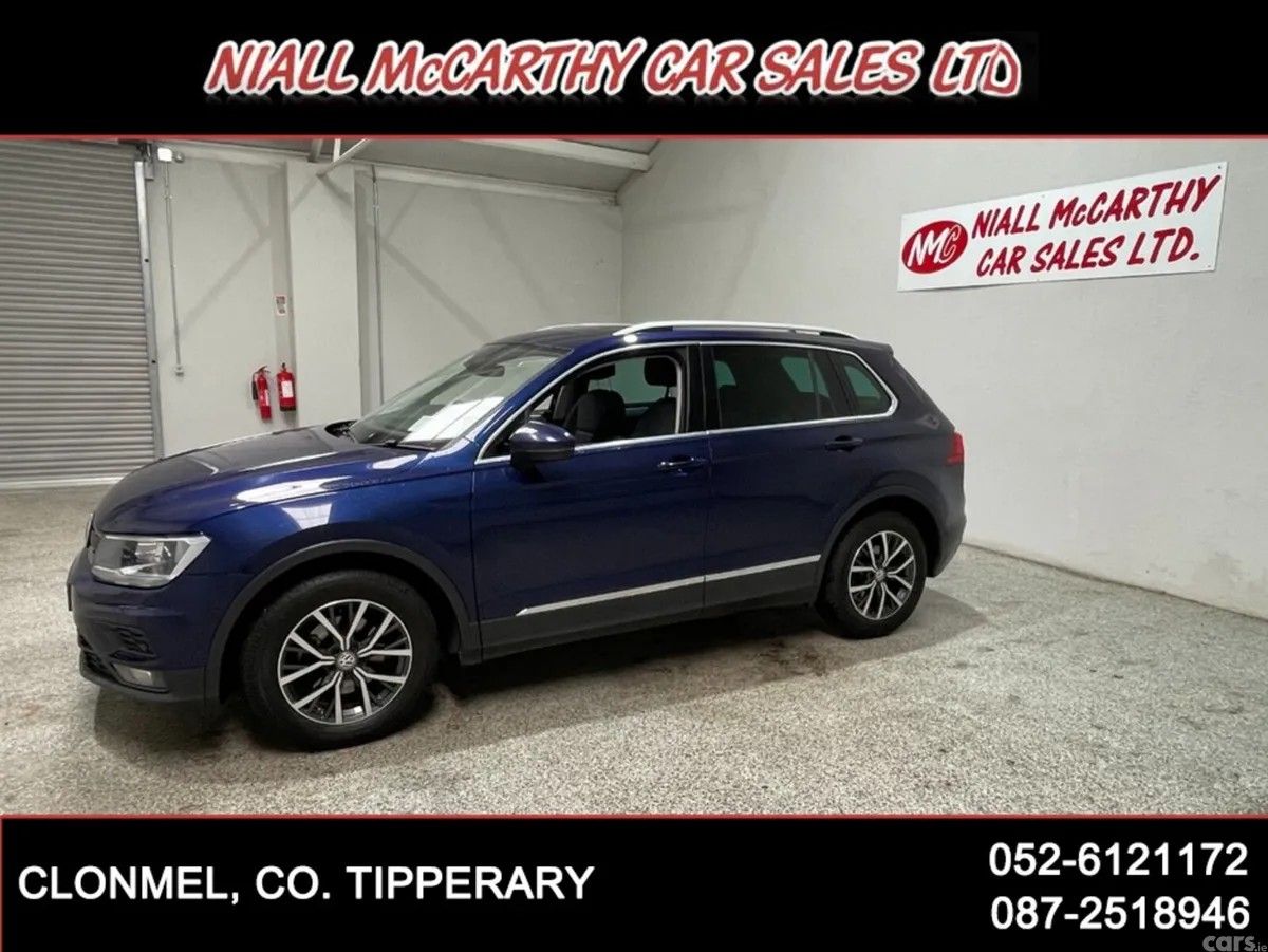 Volkswagen Tiguan SUV, Diesel, 2019, Blue