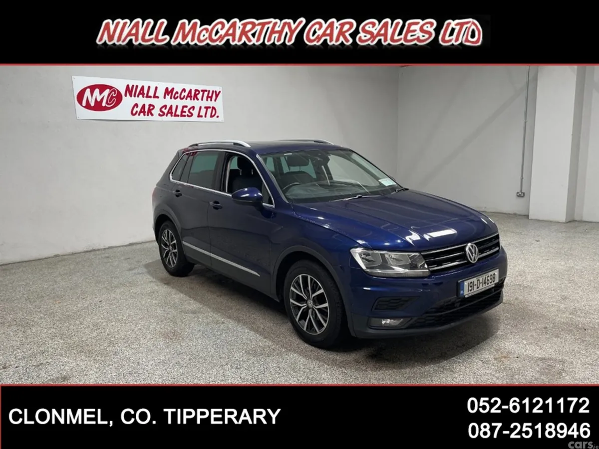 Volkswagen Tiguan SUV, Diesel, 2019, Blue