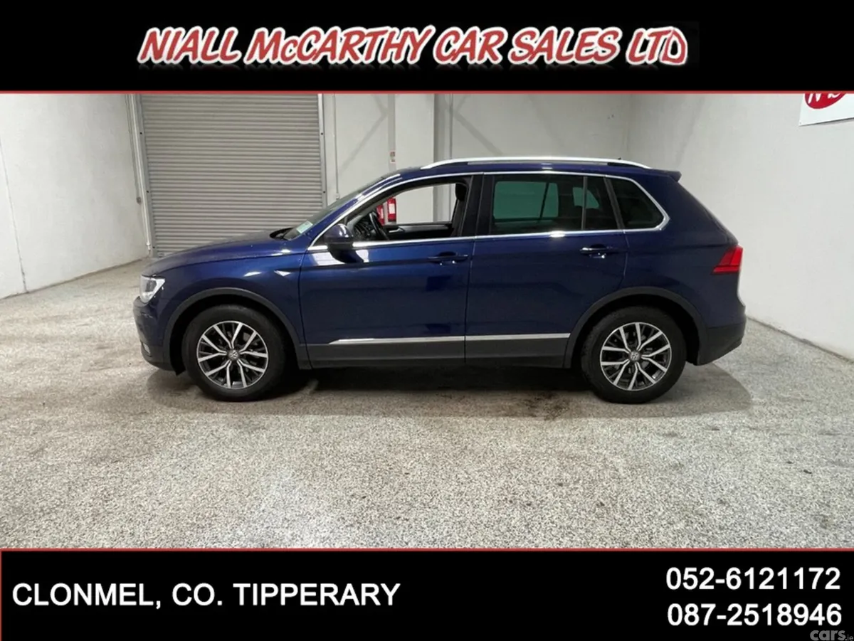 Volkswagen Tiguan SUV, Diesel, 2019, Blue