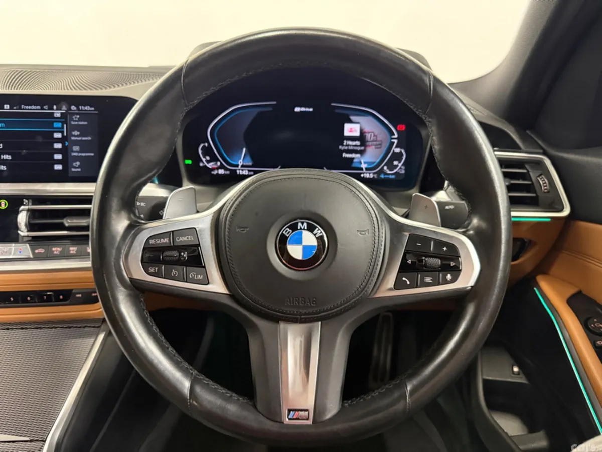 BMW 3-Series Saloon, Petrol Hybrid, 2020, Grey
