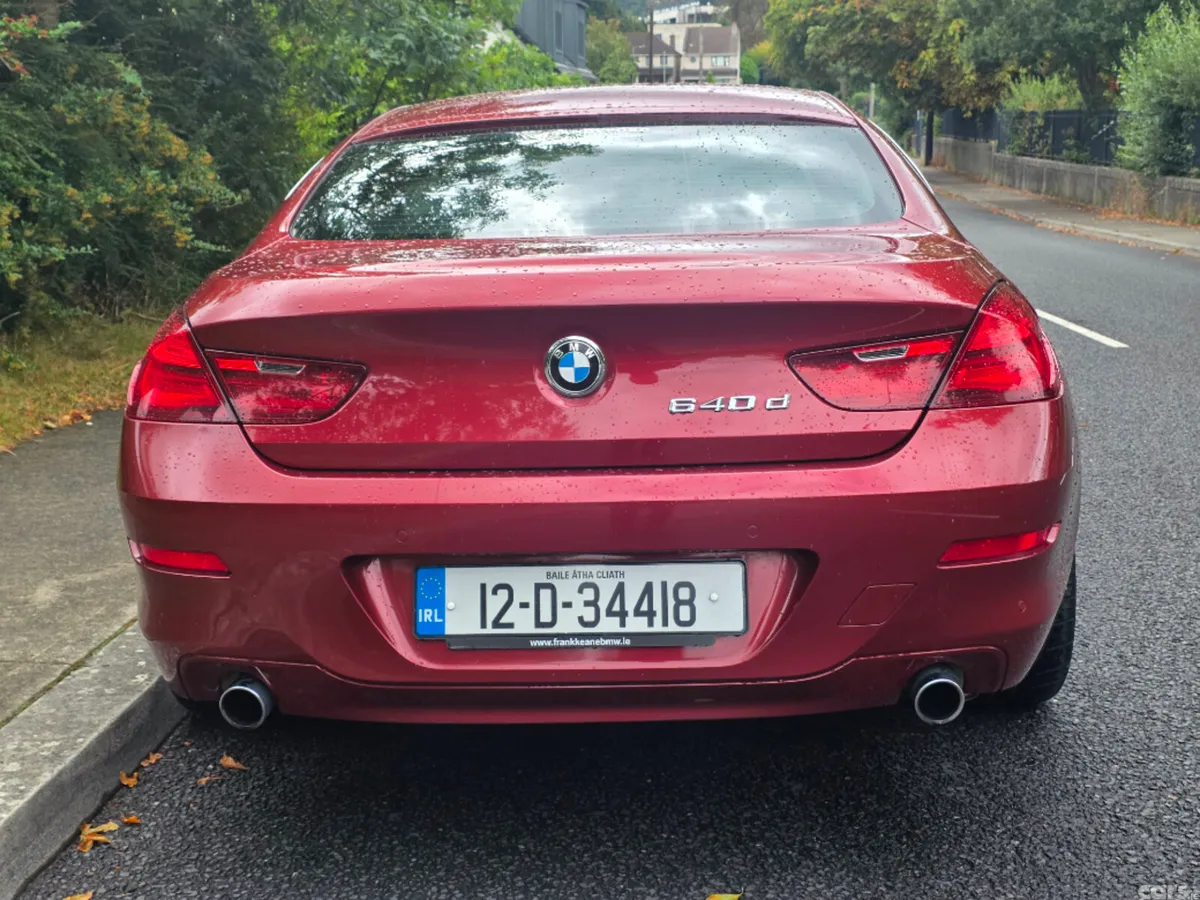BMW 6-Series Saloon, Diesel, 2012, Red