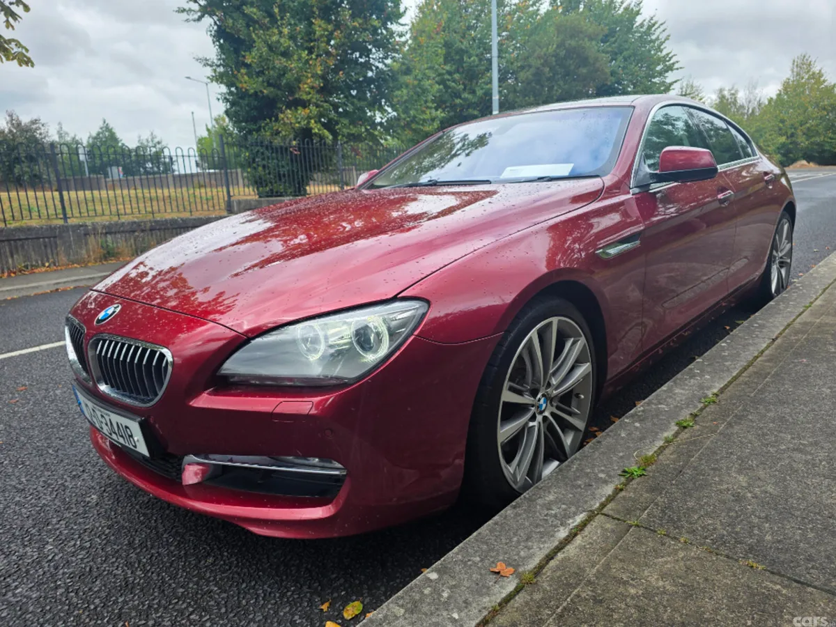 BMW 6-Series Saloon, Diesel, 2012, Red