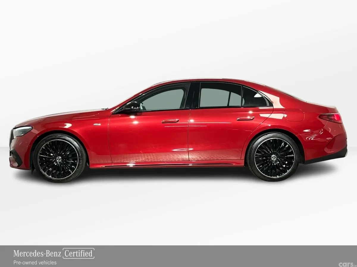 Mercedes-Benz E-Class Saloon, Diesel Plug-in Hybrid, 2025, Red