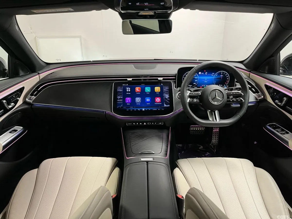 Mercedes-Benz E-Class Saloon, Diesel Plug-in Hybrid, 2025, Red