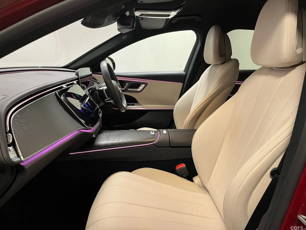 Mercedes-Benz E-Class Saloon, Diesel Plug-in Hybrid, 2025, Red