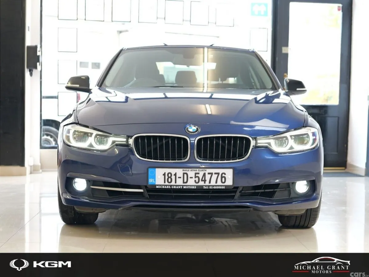 BMW 3-Series Saloon, Petrol, 2018, Blue