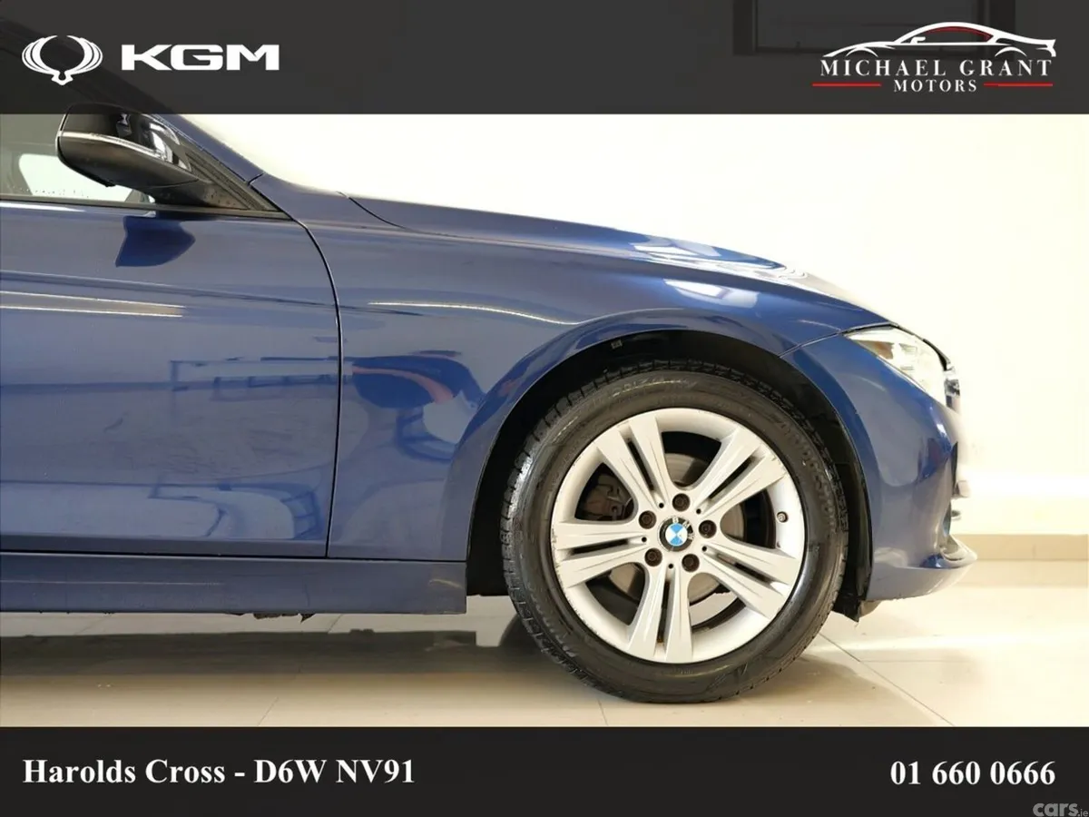 BMW 3-Series Saloon, Petrol, 2018, Blue