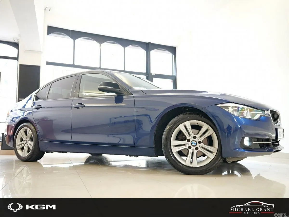 BMW 3-Series Saloon, Petrol, 2018, Blue