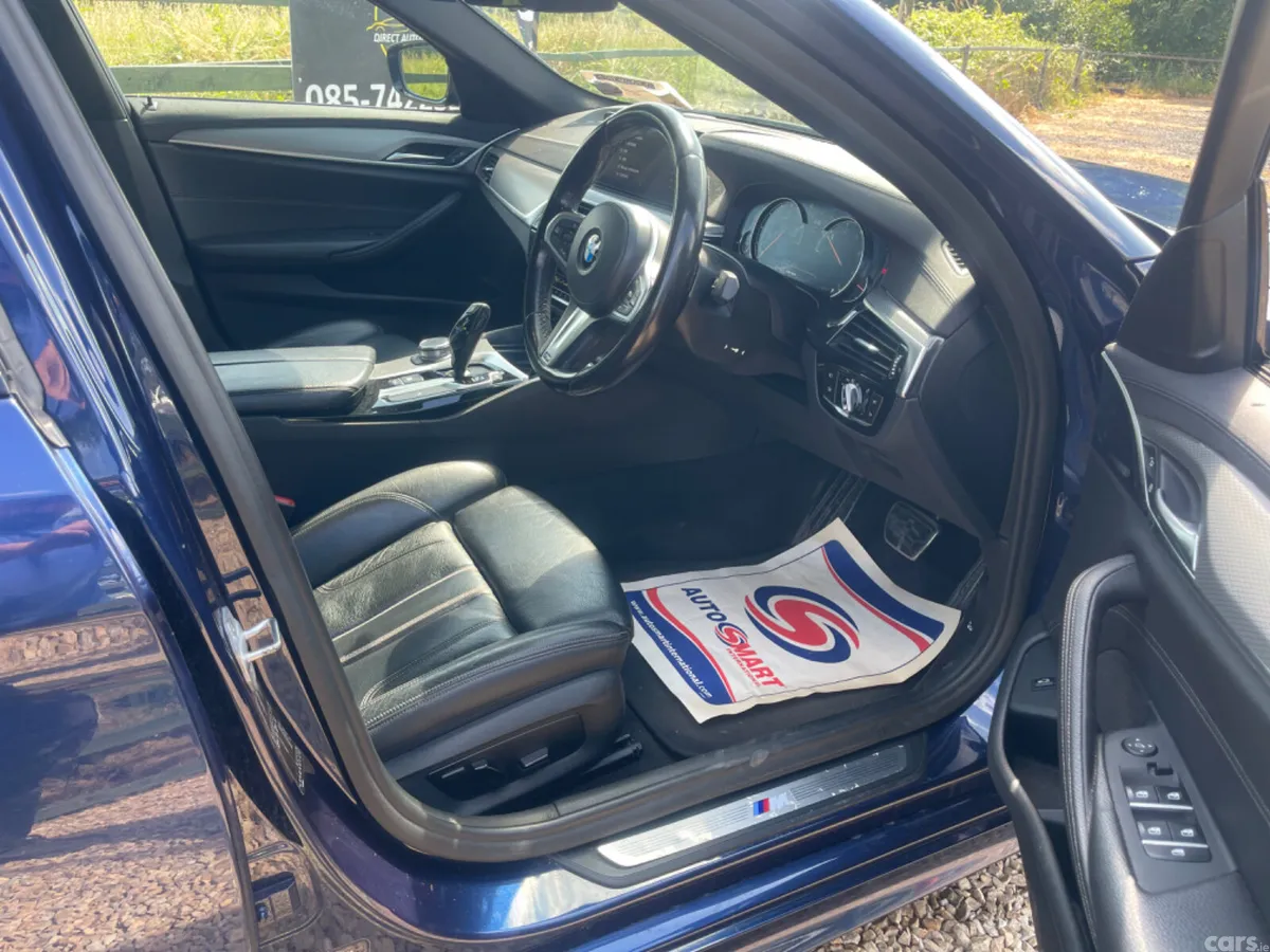 BMW 5-Series Saloon, Diesel, 2018, Blue