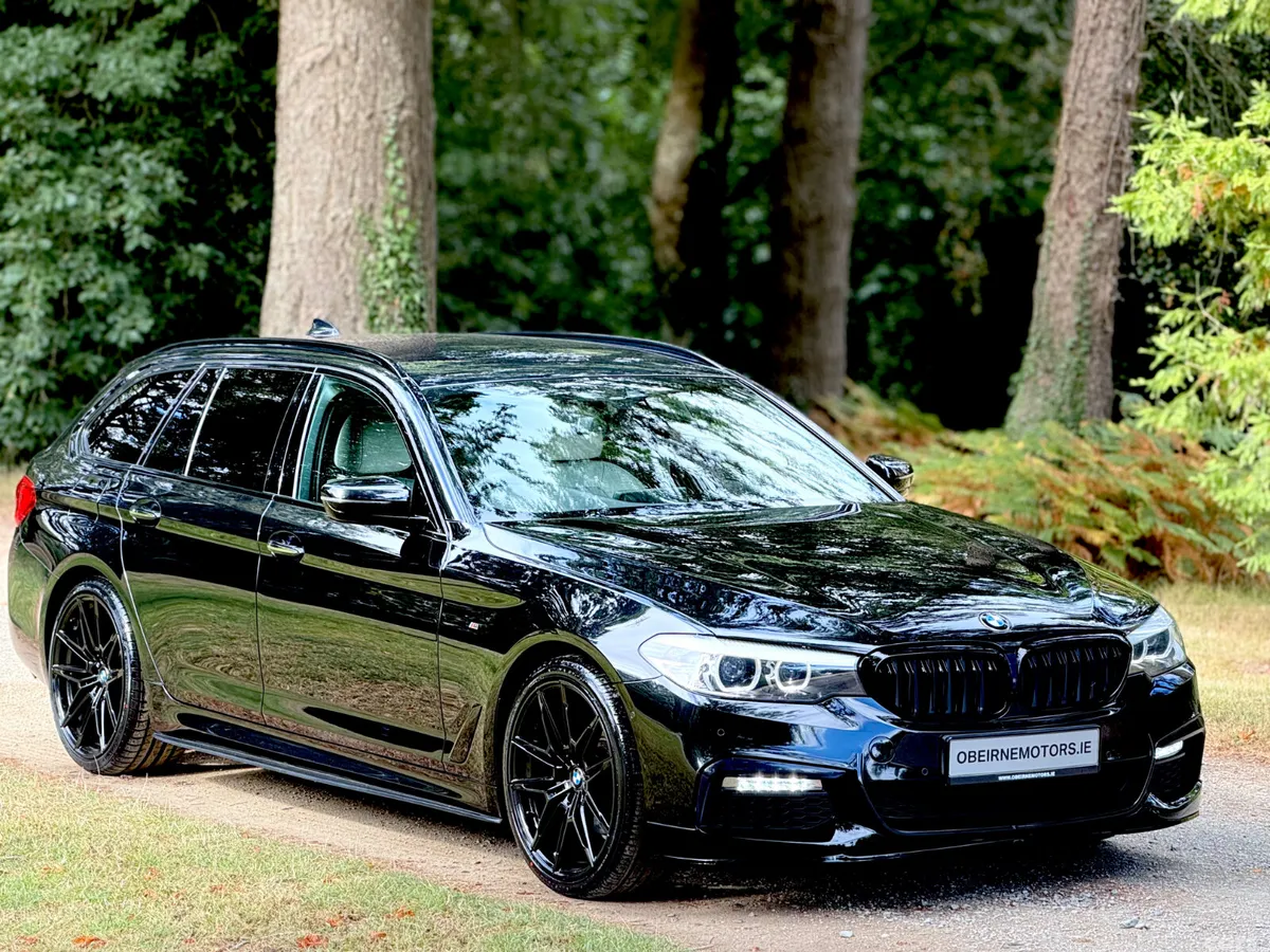 BMW 5-Series Estate, Diesel, 2018, Black