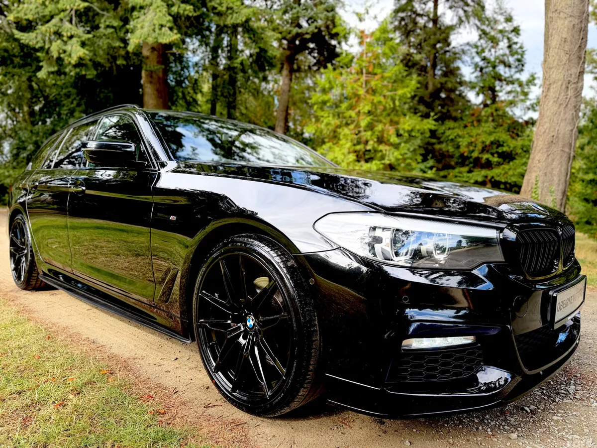 BMW 5-Series Estate, Diesel, 2018, Black