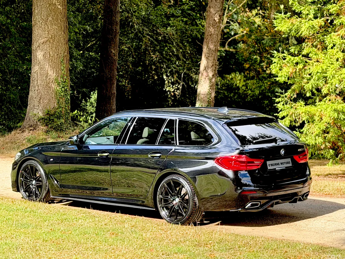 BMW 5-Series Estate, Diesel, 2018, Black