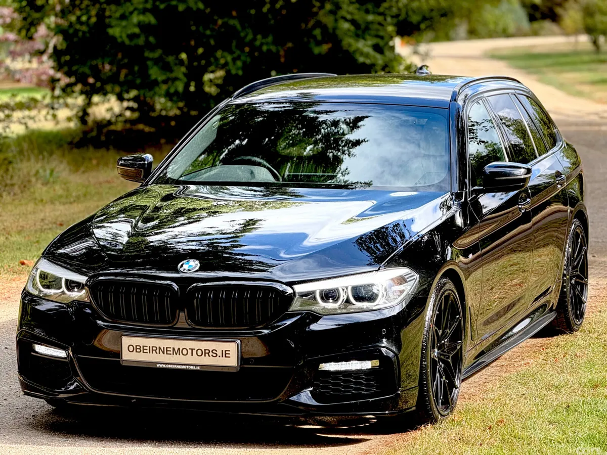 BMW 5-Series Estate, Diesel, 2018, Black