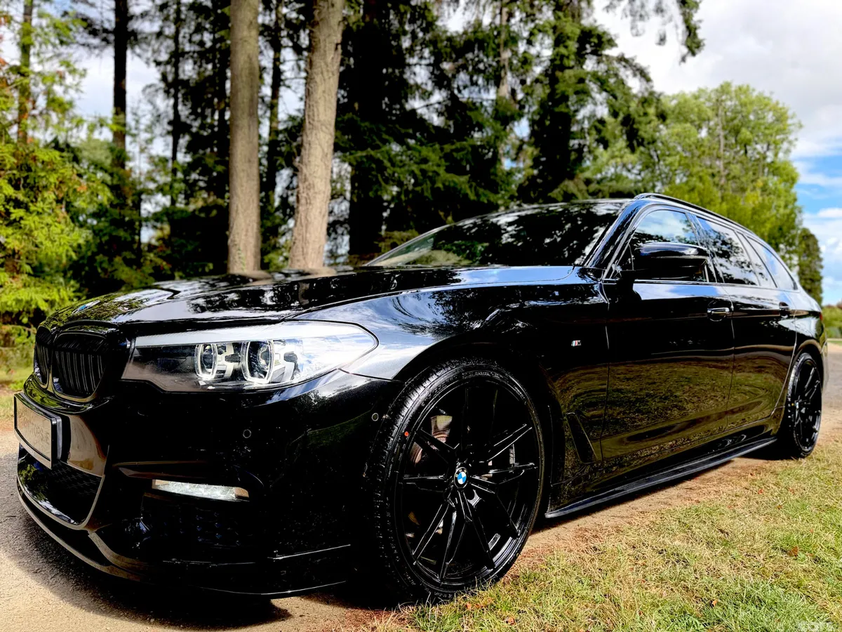 BMW 5-Series Estate, Diesel, 2018, Black