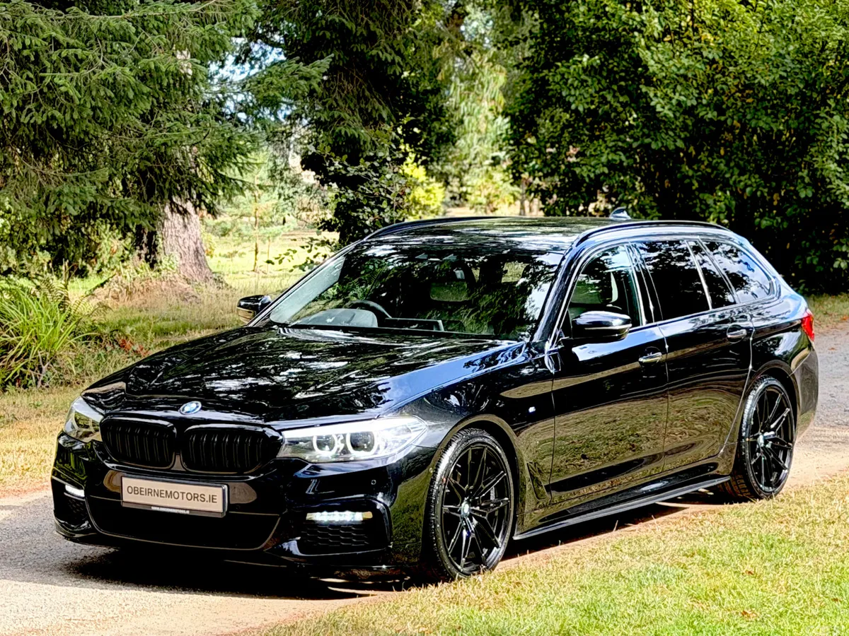 BMW 5-Series Estate, Diesel, 2018, Black