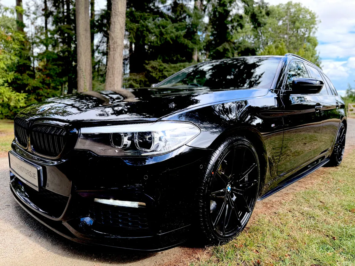 BMW 5-Series Estate, Diesel, 2018, Black