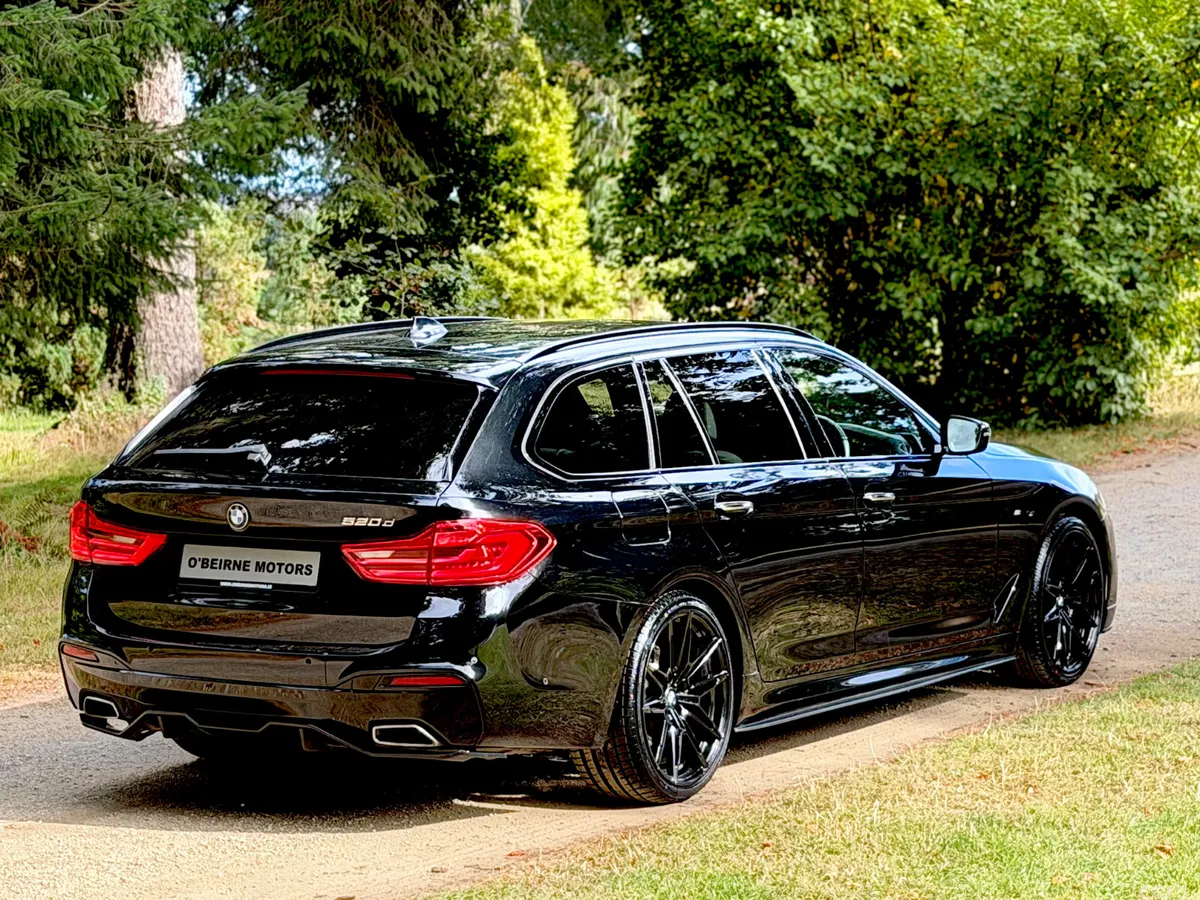 BMW 5-Series Estate, Diesel, 2018, Black