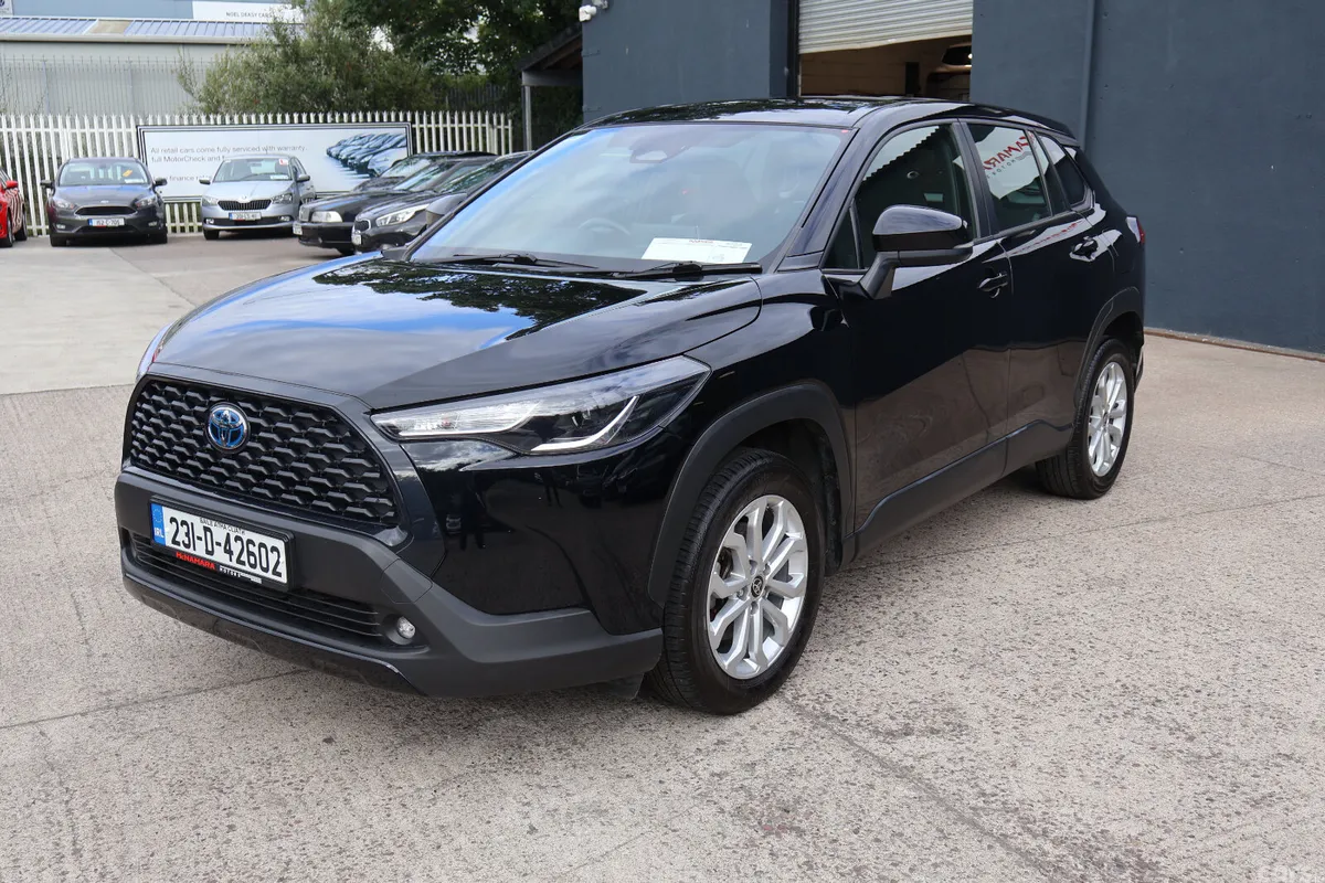 Toyota Corolla Cross SUV, Petrol Hybrid, 2023, Black