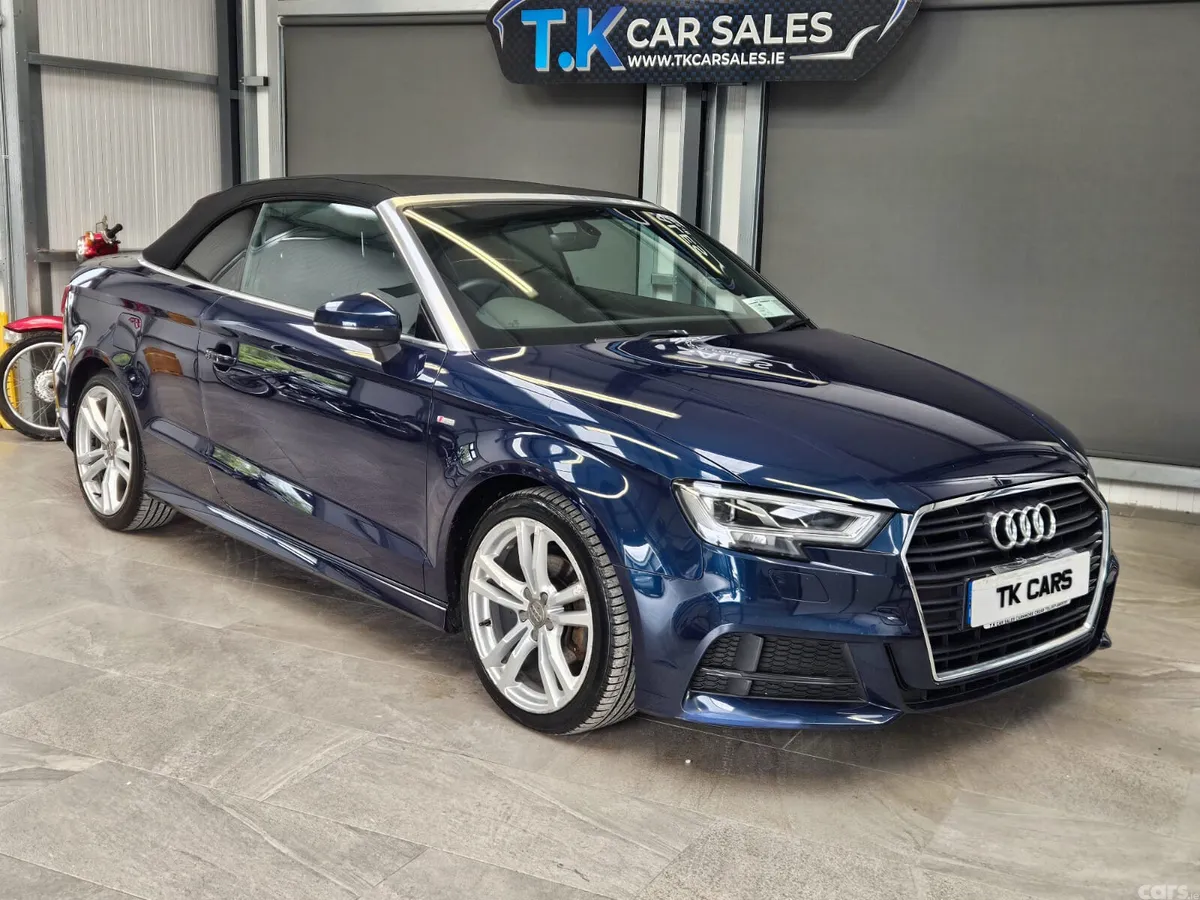 Audi A3 Convertible, Petrol, 2018, Blue