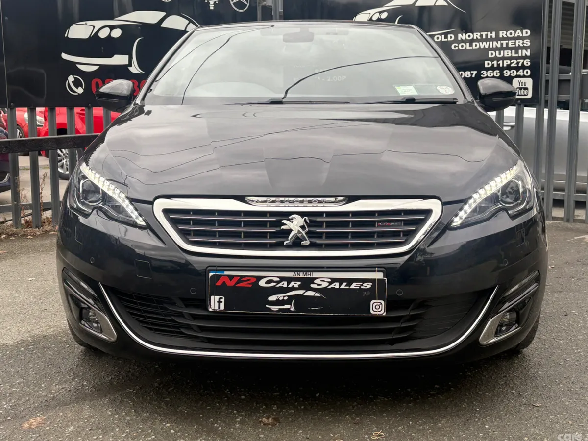 Peugeot 308 Hatchback, Petrol, 2016, Black