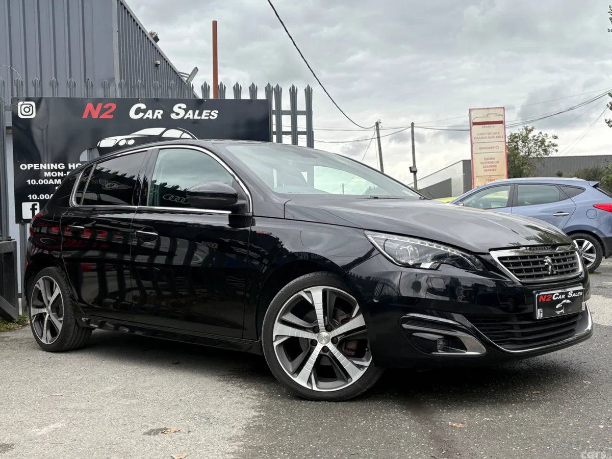 Peugeot 308 Hatchback, Petrol, 2016, Black