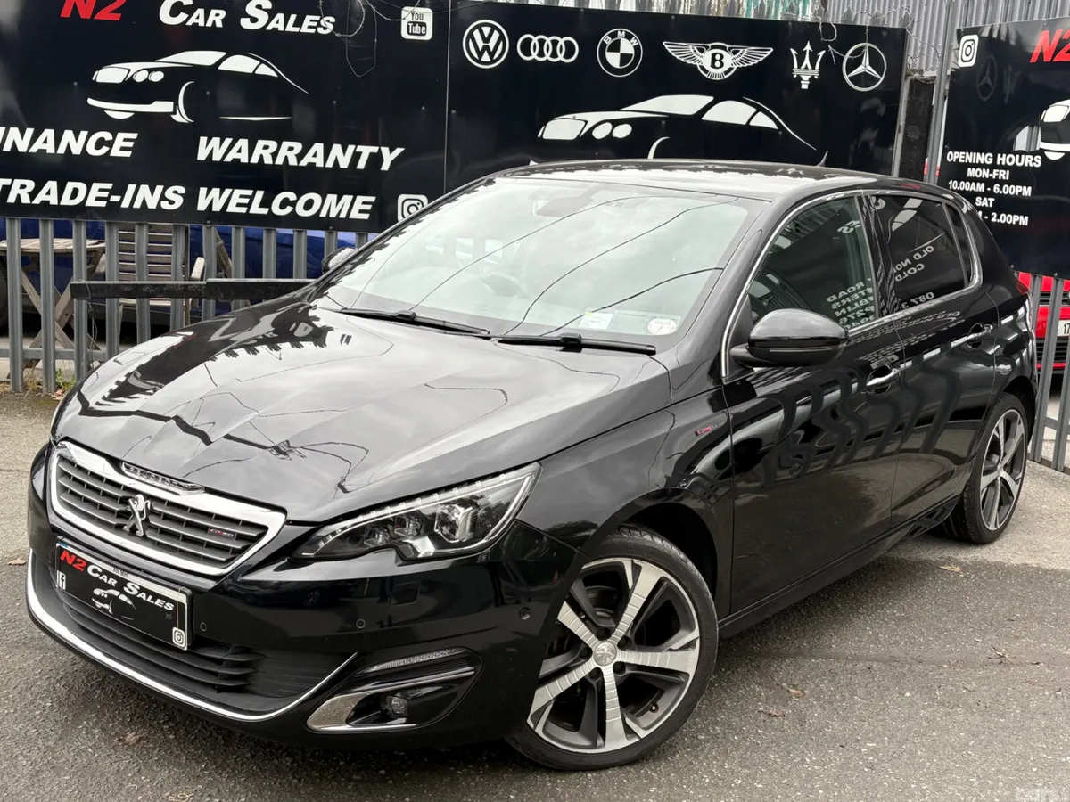 Peugeot 308 Hatchback, Petrol, 2016, Black