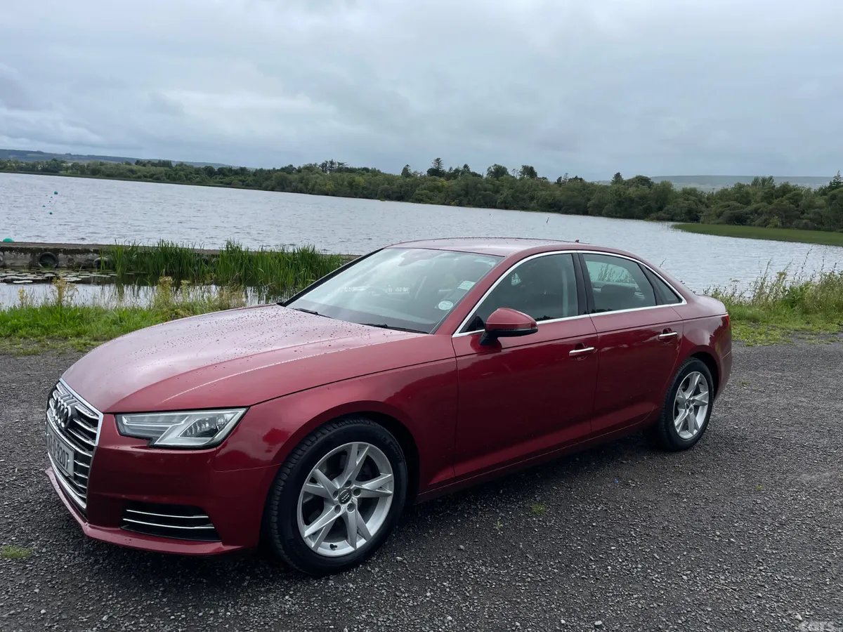 Audi A4 Saloon, Diesel, 2016, Red