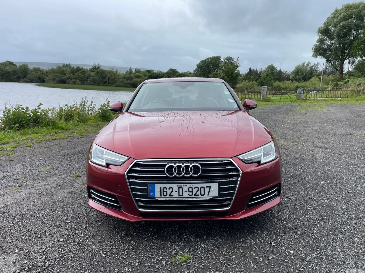 Audi A4 Saloon, Diesel, 2016, Red
