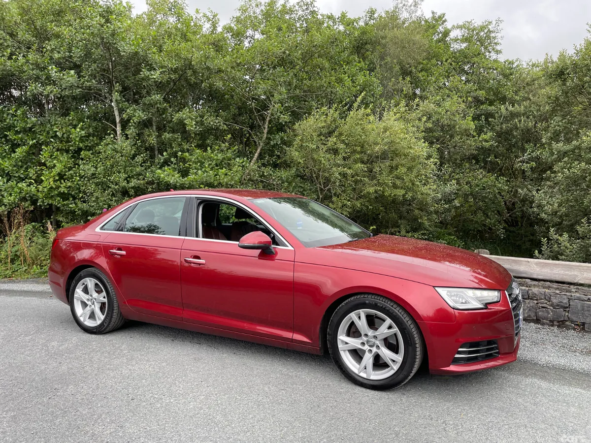 Audi A4 Saloon, Diesel, 2016, Red