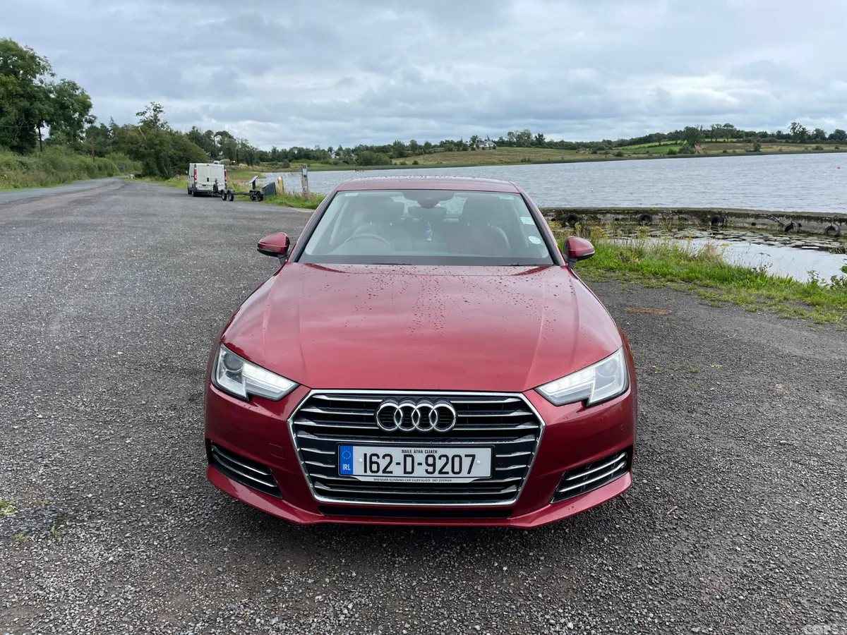 Audi A4 Saloon, Diesel, 2016, Red