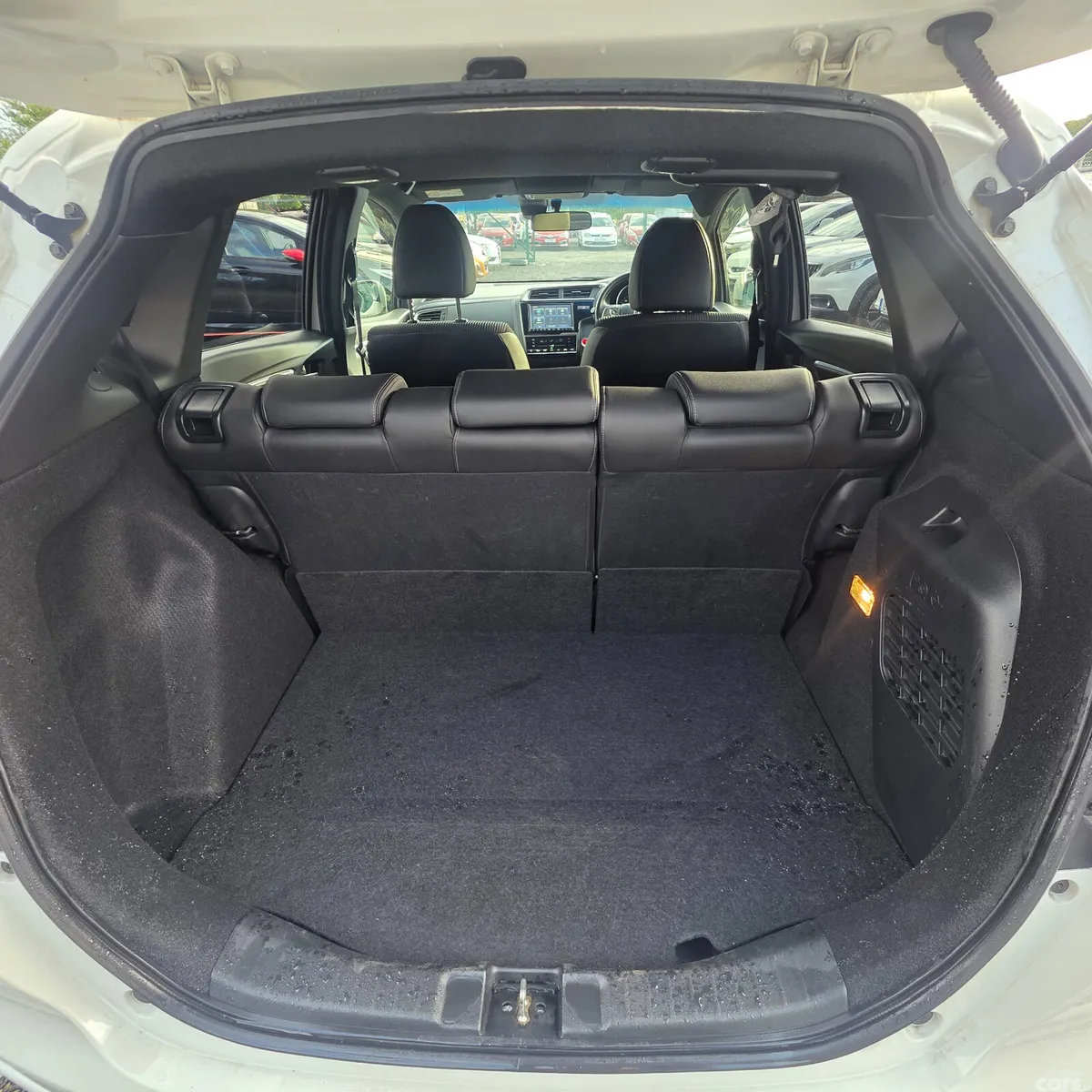 Honda Fit Hatchback, Petrol Hybrid, 2018, White
