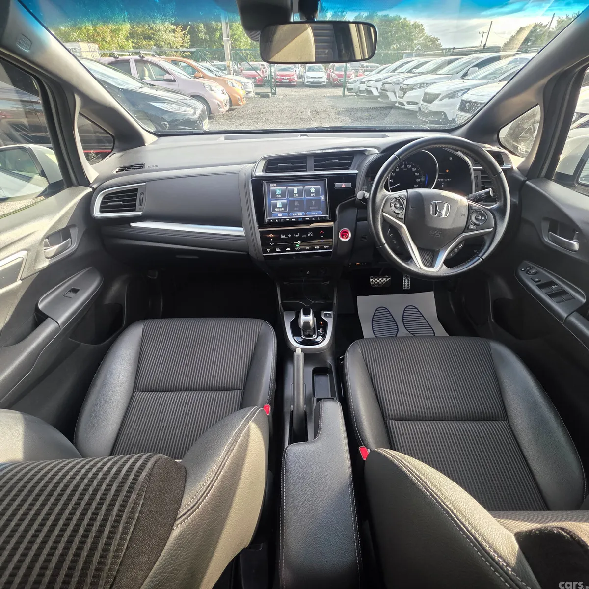 Honda Fit Hatchback, Petrol Hybrid, 2018, White